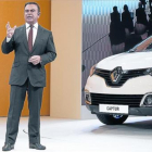 Carlos Ghosn, consejero delegado de Renault y de Nissan, en Ginebra (Suiza) en el 2013.-LAURENT CIPRIANI