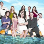 TRIPULACIÓN Los principales personajes de la comedia de Tele 5 'Anclados'.-Foto: MEDIASET