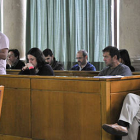 El momento del veredicto del Jurado Popular, ayer en la sala de vistas de la Audiencia Provincial de Soria. / VALENTÍN GUISANDE-