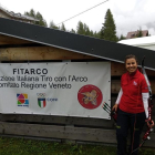 Raquel Frías, en el Mundial de Campo de tiro con arco de Italia.-HDS