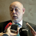 El fiscal general del Estado, José Manuel Maza, este martes en Girona.-ROBIN TOWNSEND