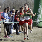 El atleta adnamantino Dani Mateo, en el Cross de Soria el pasado domingo.-LUIS ÁNGEL TEJEDOR