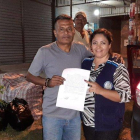 Carlos Peralta Aguilera regresó a su casa tras permanecer encarcelado casi dos décadas sin sentencia.-MINISTERIO DE JUSTICIA DE BOLIVIA
