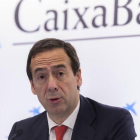El consejero delegado de CaixaBank, Gonzalo Gortázar, en una imagen de archivo.-MIGUEL LORENZO