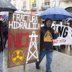 Manifestación contra el fracking en Burgos. / ICAL-