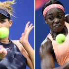 Madison Keys y Sloane Stephens-AFP / JEWEL SAMAD