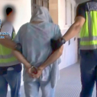 Imagen del momento de la detención-EL MUNDO