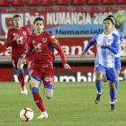 Nacho ha renovado para ser un jugador de presente y de futuro para el Numancia.-Luis Ángel Tejedor