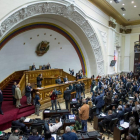 Vista general de la sesión de la Asamblea Nacional de Venezuela, que ha rechazado el estado de excepción decretado por Maduro.-EFE / MIGUEL GUTIÉRREZ