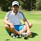 El golfista soriano Daniel Berná.-ÁLVARO MARTINEZ
