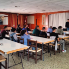 Participantes en el curso que se lleva a cabo en Matalebreras.-HDS