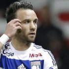Mathieu Valbuena, durante el partido disputado en Niza con el Lyón el pasado fin de semana.-AP / LIONEL CIRONNEAU