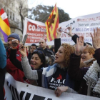 Manifestación en Barcelona contra la reforma laboral de la coordinadora CICLO.-ALBERT BERTRAN