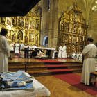 Ordenación de Pedro Luis Andaluz ayer como diácono en la Concatedral.-DIEGO MAYOR
