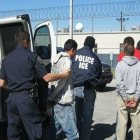 Detención de inmigrantes indocumentados en los EEUU.-EFE