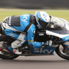Fenati, con su KTM, en plena carrera.-EFE