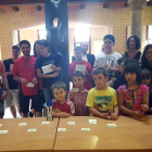 Foto de familia de los campeones del torneo de ajedrez celebrado en Almazán.-C.D. GOLDEN PAWNS