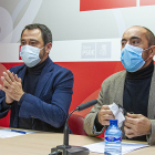 Muñoz y Rey son secretario y portavoz del PSOE de Soria respectivamente  - MARIO TEJEDOR