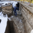 Parte de los hallazgos constructivos del Castillo. / ÚRSULA SIERRA-