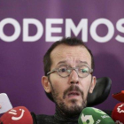 El secretario de Organización de Podemos, Pablo Echenique.-DAVID CASTRO