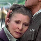 Carrie Fisher, en una imagen de 'Star Wars: El despertar de la Fuerza'.-