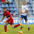 Ruiz de Galarreta durante el encuentro del pasado sábado ante el Tenerife.-ÁREA 11