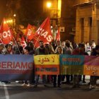 Protesta contra la cumbre de Libia en Palermo.-IGOR PETYX / ANSA