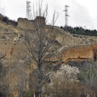 La muralla de las márgenes y la ladera del Mirón.-Noelia Martínez