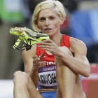 La atleta rusa Antonina Krivoshapka, en Londres 2012.-AP / KIRSTY WIGGLESWORTH