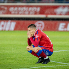 El Numancia disputó su último partido de liga el pasado 27 de mayo, el día del descenso. MARIO TEJEDOR