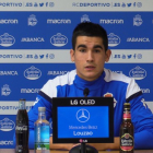 Valín será presentado el lunes próximo como jugador numantino. Web Deportivo