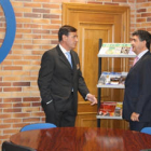 Pardo visitó ayer la empresa. DIPUTACIÓN-