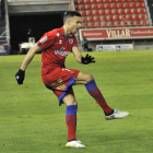 Manu del Moral es la gran preocupación del Numancia de cara al partido del domingo ante el líder.-María Ferrer