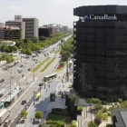 Sede de CaixaBank en la avenida Diagonal de Barcelona.-Foto: JOSEP GARCIA