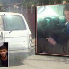 El australiano Jack Bilardi en la furgoneta cargada con explosivos con la que presuntamente cometió un atentado suicida en Irak.-