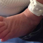 Los pies del pequeño Sasha.-Foto: INSTAGRAM / SHAKIRA