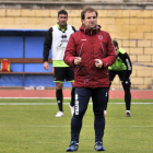 El técnico del Numancia, Jagoba Arrasate.-VALENTÍN GUISANDE