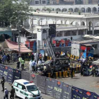 Al menos 8 muertos y 25 heridos en ataque suicida en templo sufí en Pakistán.-K.M. CHAUDARY (AP)
