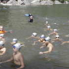 La Travesía a la Laguna Negra vuelve a ser una cita ineludible para la natación soriana el primer domingo de agosto. HDS