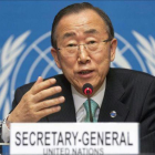 El secretario general de las Naciones Unidas Ban Ki-moon.-EFE / ARCHIVO