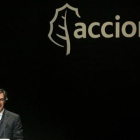 El presidente de Acciona, José Manuel Entrecanales, durante una junta general del grupo.-EFE