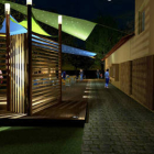 Recreación de las futuras instalaciones del nuevo bar del Soto Playa, junto al río Duero.-