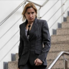 Marta Domínguez, en el Senado en el 2013.-JOSÉ LUIS ROCA