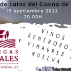 Detalle del cartel del Club de Catas de Casino. HDS