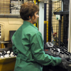 Una trabajadora de la fábrica de Anvis. / U. S. -