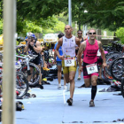 El triatlón Albel Antón de Almazán cumplía ayer su decimoquinta edición / A. Martínez-