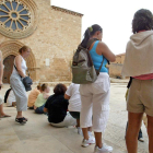 Turistas en el monasterio cisterciense-HDS
