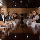 Reunion de los equipos negociadores del Partido Popular y de Ciudadanos en el Congreso de los Diputados.-JOSE LUIS ROCA