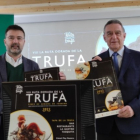 Munilla y García en la presentación de la Ruta Dorada de la Trufa. A.C.