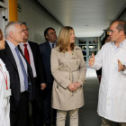 La consejera de Economía y Hacienda, Pilar del Olmo, visita el edificio CEEI (Centro Europeo de Empresas e Innovación) del Parque Tecnológico de Boecillo junto al presidente de Gadea-AMRI, Gerardo Gutiérrez, entre otros-ICAL